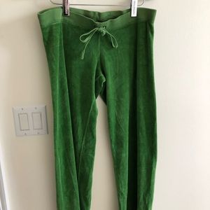 Juicy couture velour sweat pants